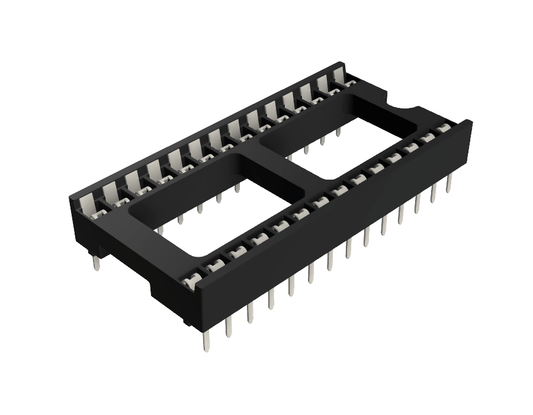 Base para circuito integrado amplio