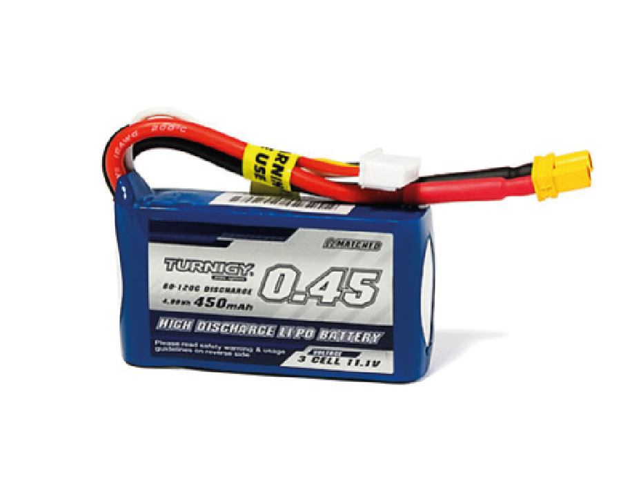 Batería LiPo Turnigy 450mAh 3S 60C w/XT30