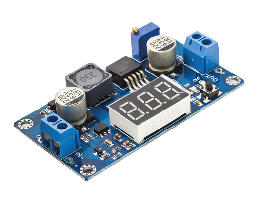 Módulo elevador de voltaje DC-DC XL6009 con display
