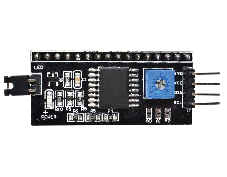 Módulo interfaz I2C para LCD 16x2