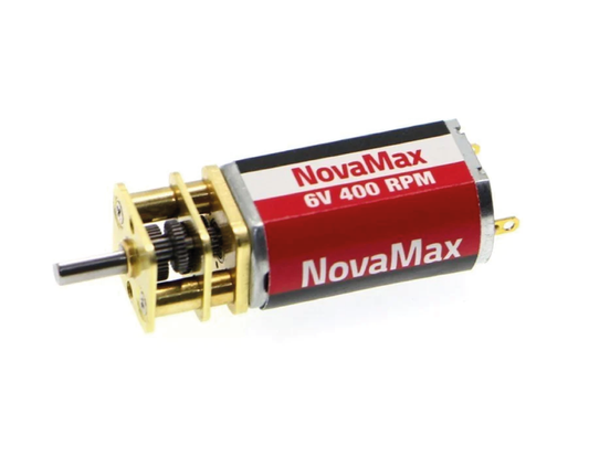 Motor DC Novamax 6V 400rpm