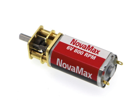 Motor DC Novamax 6V 800rpm