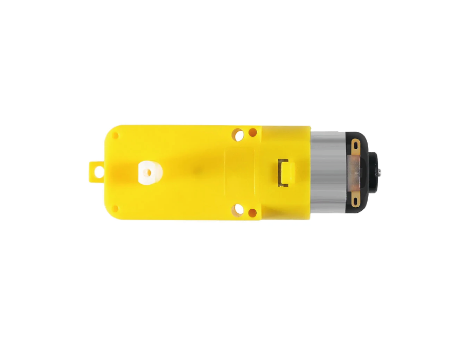 Motorreductor amarillo 6VDC 200RPM