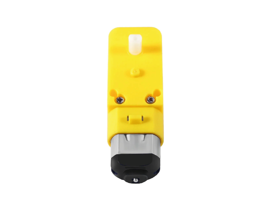 Motorreductor amarillo 6VDC 200RPM