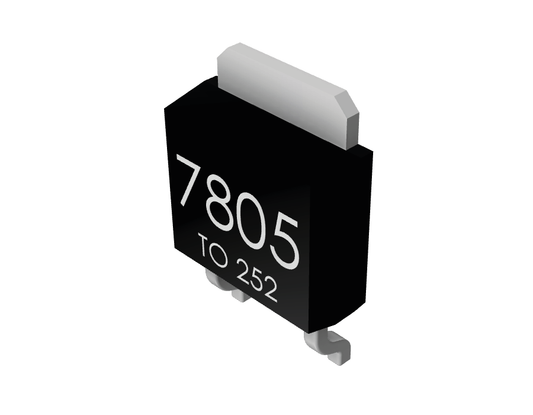 Regulador de voltaje MC7805BDTRKG - 05VDC SMD