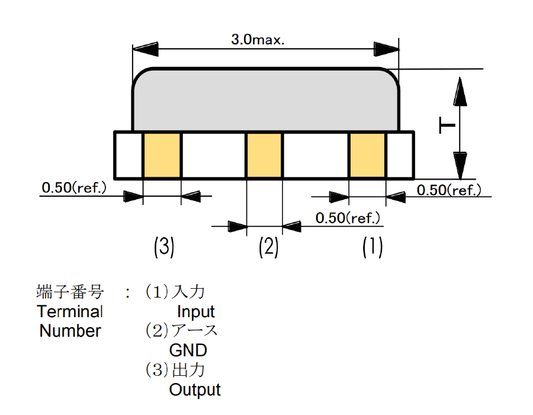 Resonador cerámico 16MHz SMD 5pF