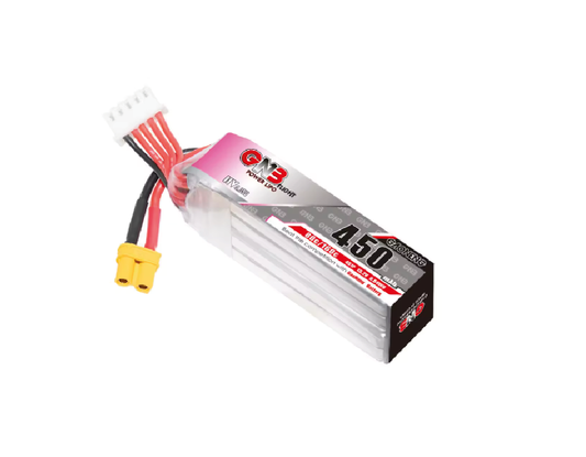 Batería Gaoneng GNB LiPo GN3 450mAh 4S 80 ~ 160C con conector XT30