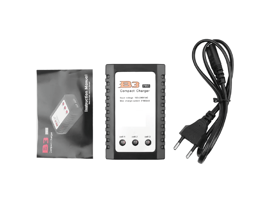 Cargador balanceador LiPo B3 Pro 2s 7.4V 3s 11.1V
