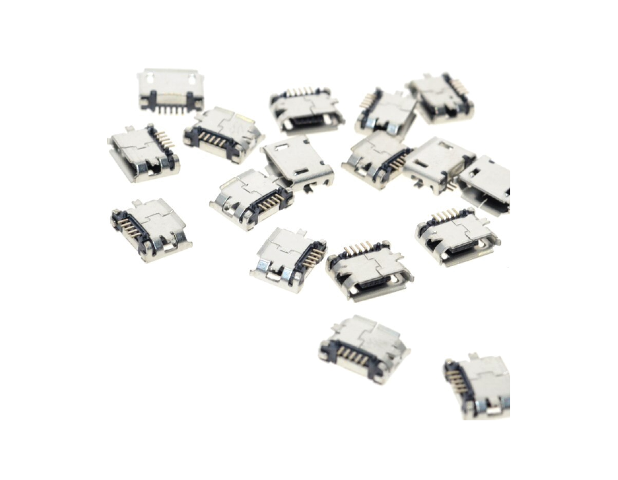 Conector micro USB tipo B hembra SMD