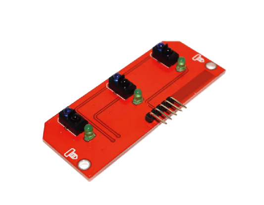 Regleta TCRT5000 de 3 sensores de línea