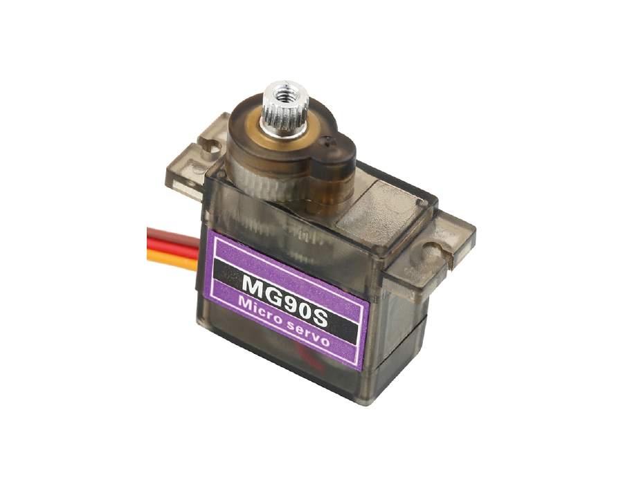 Micro servomotor MG90S piñonería metálica