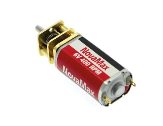 Motor DC Novamax 6V 400rpm