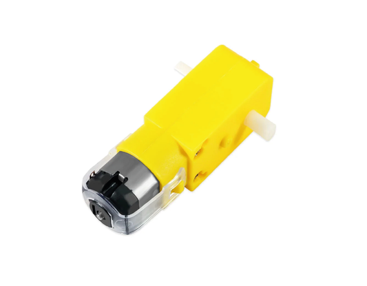 Motorreductor amarillo 6VDC 200RPM