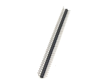Regleta macho 1×40 pines inclinada 90° (2.54mm)