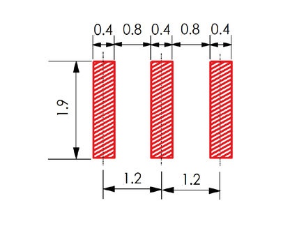 Resonador cerámico 12MHz SMD 10pF