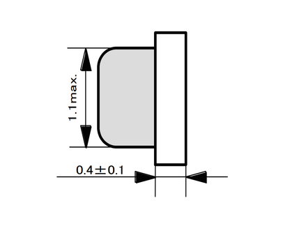 Resonador cerámico 16MHz SMD 5pF