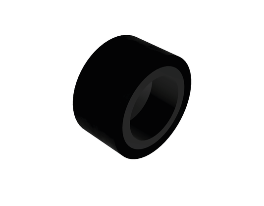 Rueda para motorreductor amarillo