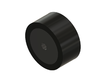 Rueda para motorreductor azul