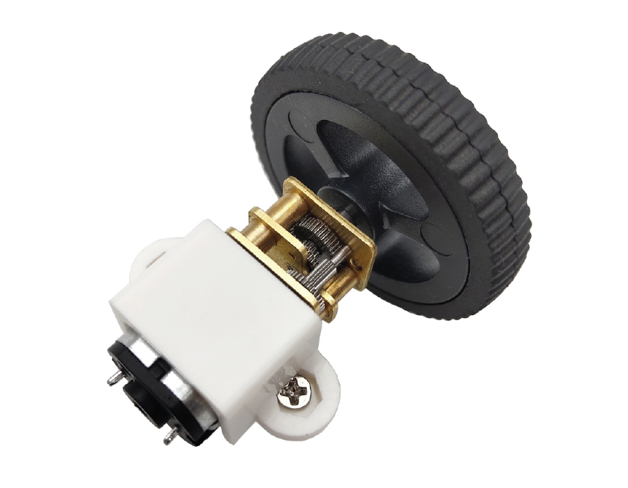 Soporte para motor N20 - N30 Negro