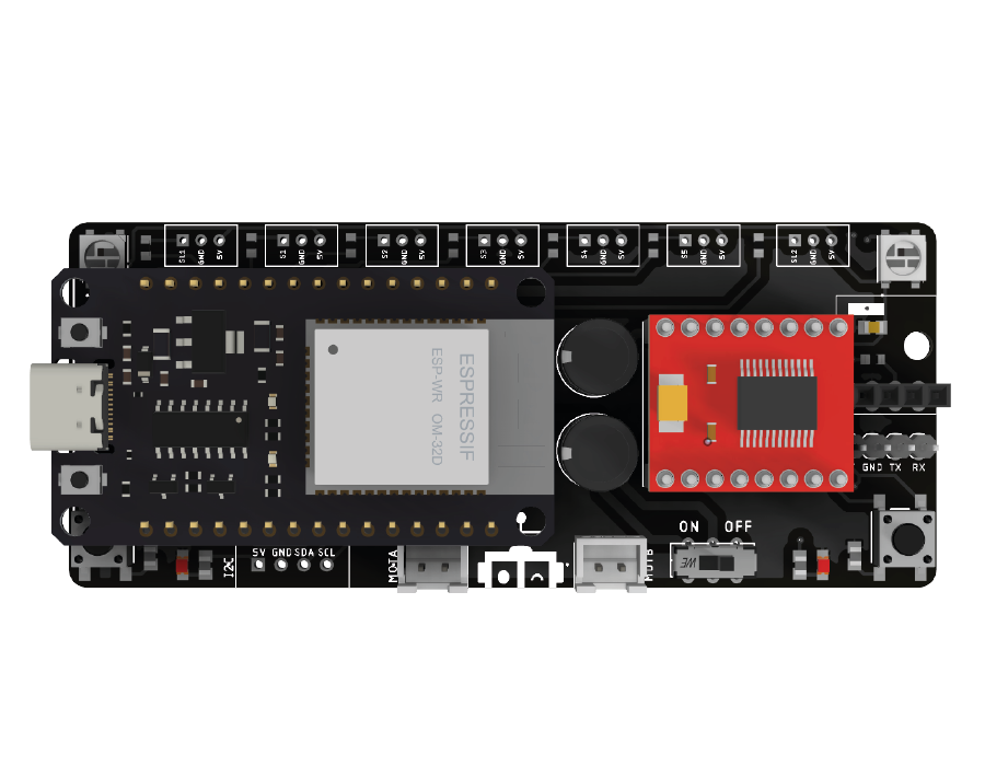 Tarjeta de control para minisumos y futbolistas - Mecaboard kits