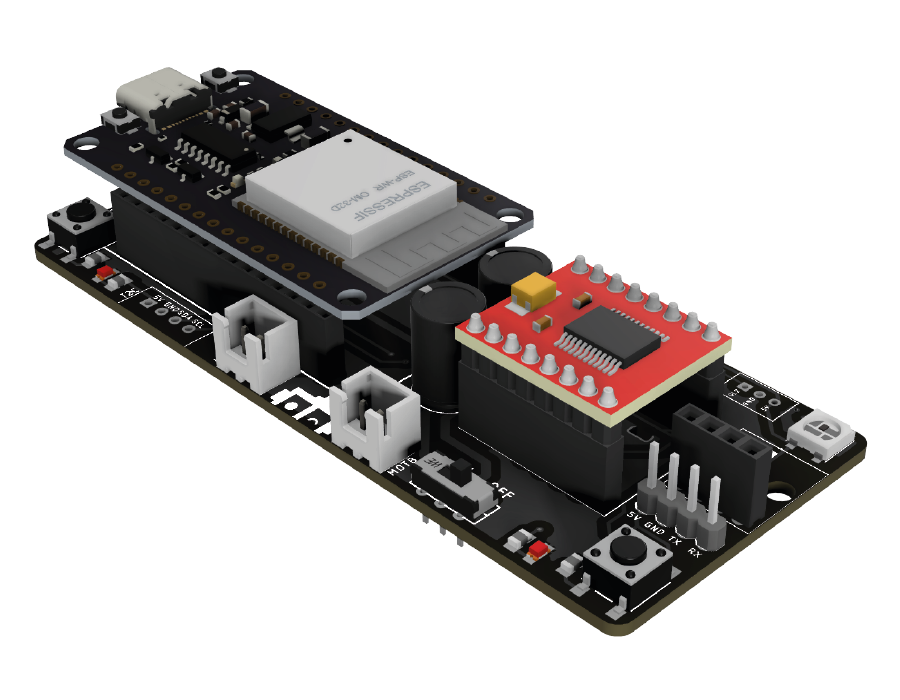 Tarjeta de control para minisumos y futbolistas - Mecaboard kits